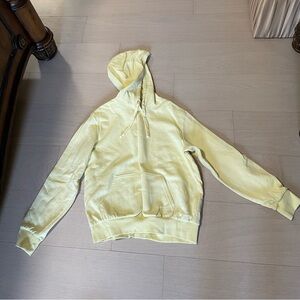 H&M divided LOVE hoodie in yellow